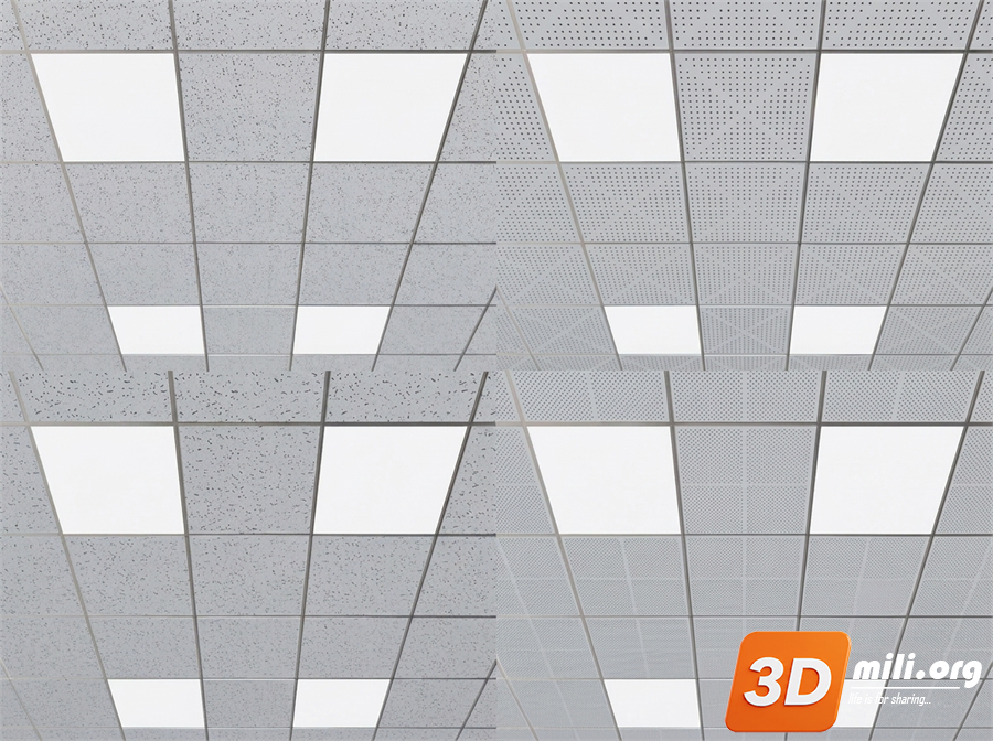 Ceiling Decoration Skp Files